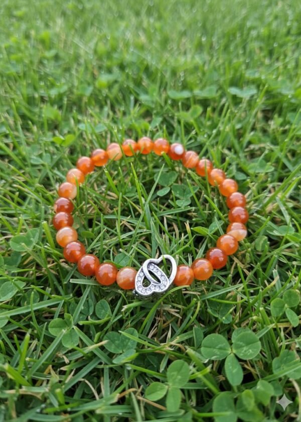 Madagaskar akik bileklik (6 mm.) - Görsel 2